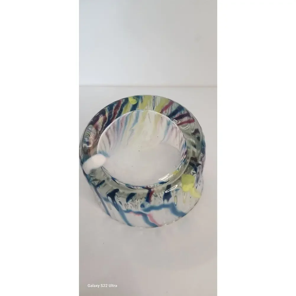 Small Tea Light Blown Glass